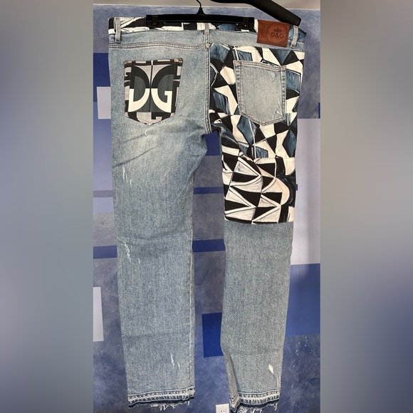 NWOT Dolce & Gabbana Slim Jeans - Size 56 (Italy), Fits 40” waist - Picture 3 of 12